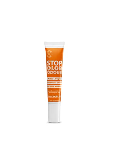 THESTOPLAB - Stop Olor Desodorante Vegano Antiolor con Eficacia de entre 2 y 7 días con Ingredientes Naturales Que Protegen Tu Piel 0% Alcohol. Fabricado en España, 15 ml. Premios Innovación e I+D