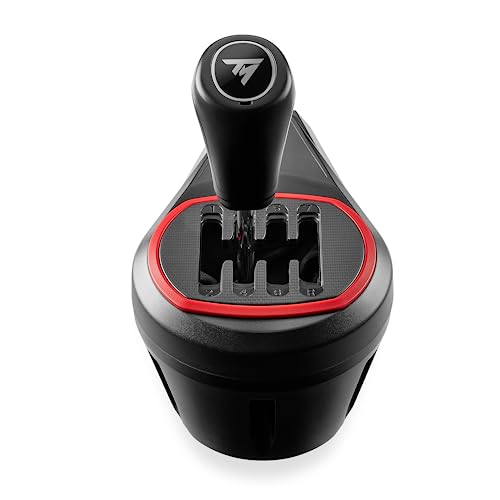 Thrustmaster TH8S Shifter Add-On, Cambio de Marchas de 8 Velocidades para Volante de Carreras, Compatible con PlayStation, Xbox y PC