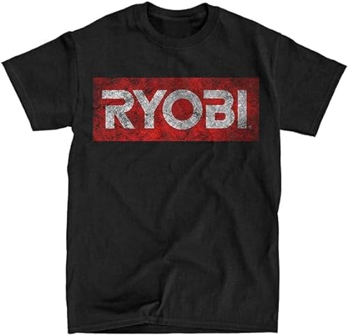 TINGNIDE Foot RYOBI Black Tshirt