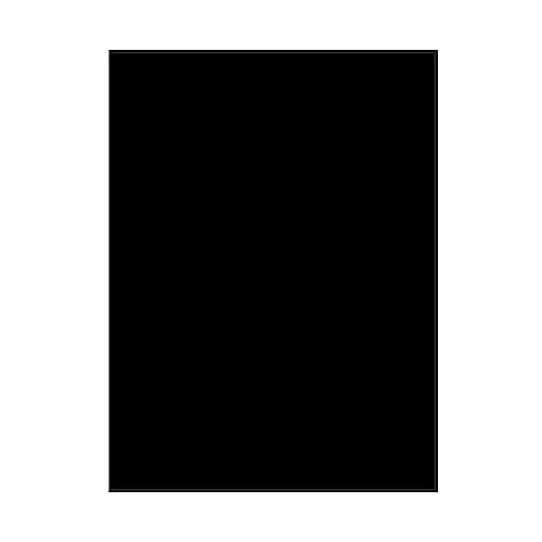 TSKDKIT 1 Pcs Hojas De Acrílico Negro A4, Panel De Hojas De Plástico Acrílico Brillante Negro De 5 mm Para Letrero, Arte De Bricolaje, Pintura, Soporte De Exhibición De Fotografía(30 x 21 cm)