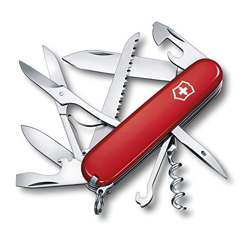 Victorinox Navaja Cazador (15 Funciones, Tijeras, Sierra, Destornillador) Rojo - Rojo, Einheitsgröße