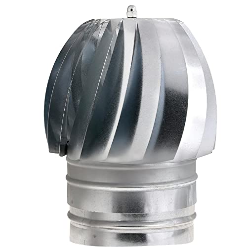 WOLFPACK LINEA PROFESIONAL - Sombrero Extractor Galvanizado para Estufa, Chimenea, Extracción de Humos, Para tubo Ø 200 mm.