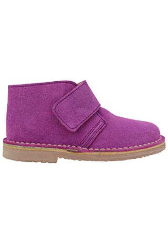 zapattu Pepe Luis Polo - Pisamierdas Botas con Velcro Niña Magenta - Lila, 27